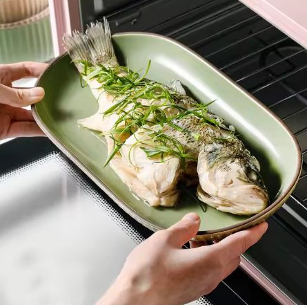 Plate Light Luxury Family Restaurant Usage Universal Round Dinner Dishes High-value Multi-color Ceramic European Under 18 Inches