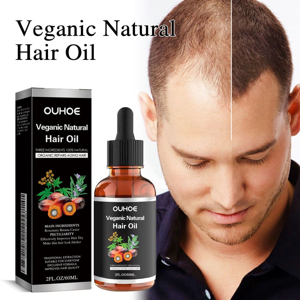 OUHOE Hair Care Essence Oil Nourishing Treatments Scalp Dry Damaged Hair Regrowth Preventing Baldness Health Hair Growth Liquid