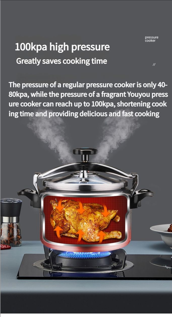 18-54cm thickened large capacity mini commercial non-stick pan explosion-proof household pressure cooker