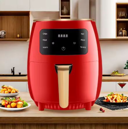 Silver Crest Big Capacity 6L Electric Oil Free Digital Machine Oven Air Fryer