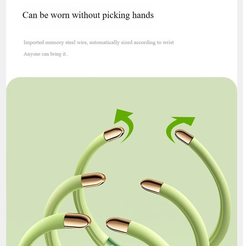 Mosquito repellent bracelet plant essential oil anti-mosquito artifact adult portable children baby vitality essential oil mosquito repellent bracelet
