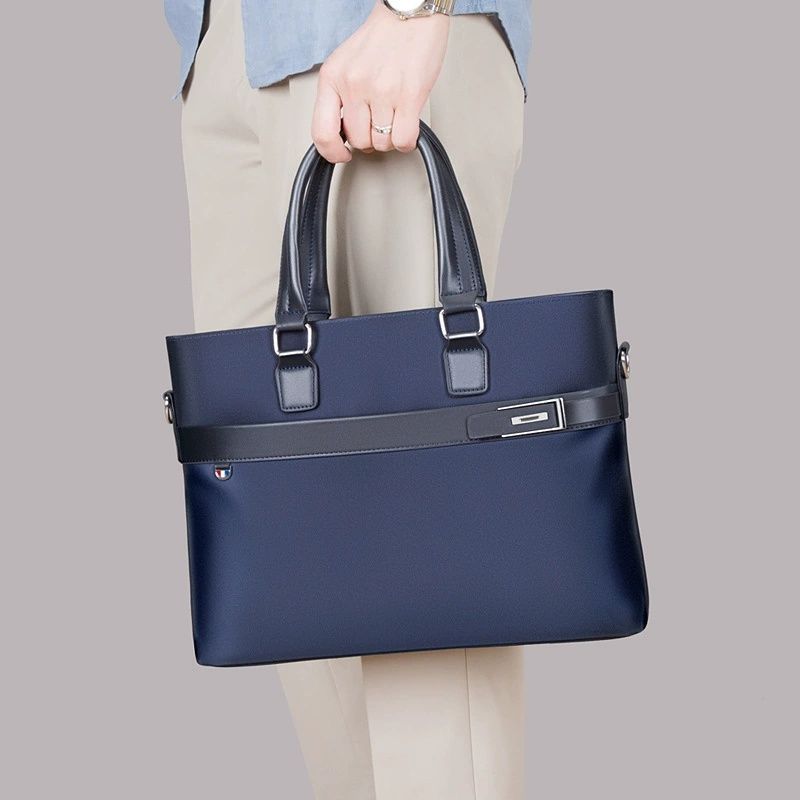 Men's Business Shoulder Bag Large Capacity Crossbody Bag for Office Work Commute Laptop Bag Briefcase
