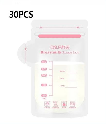 30-Piece Breast Milk Storage Bag - 250ml