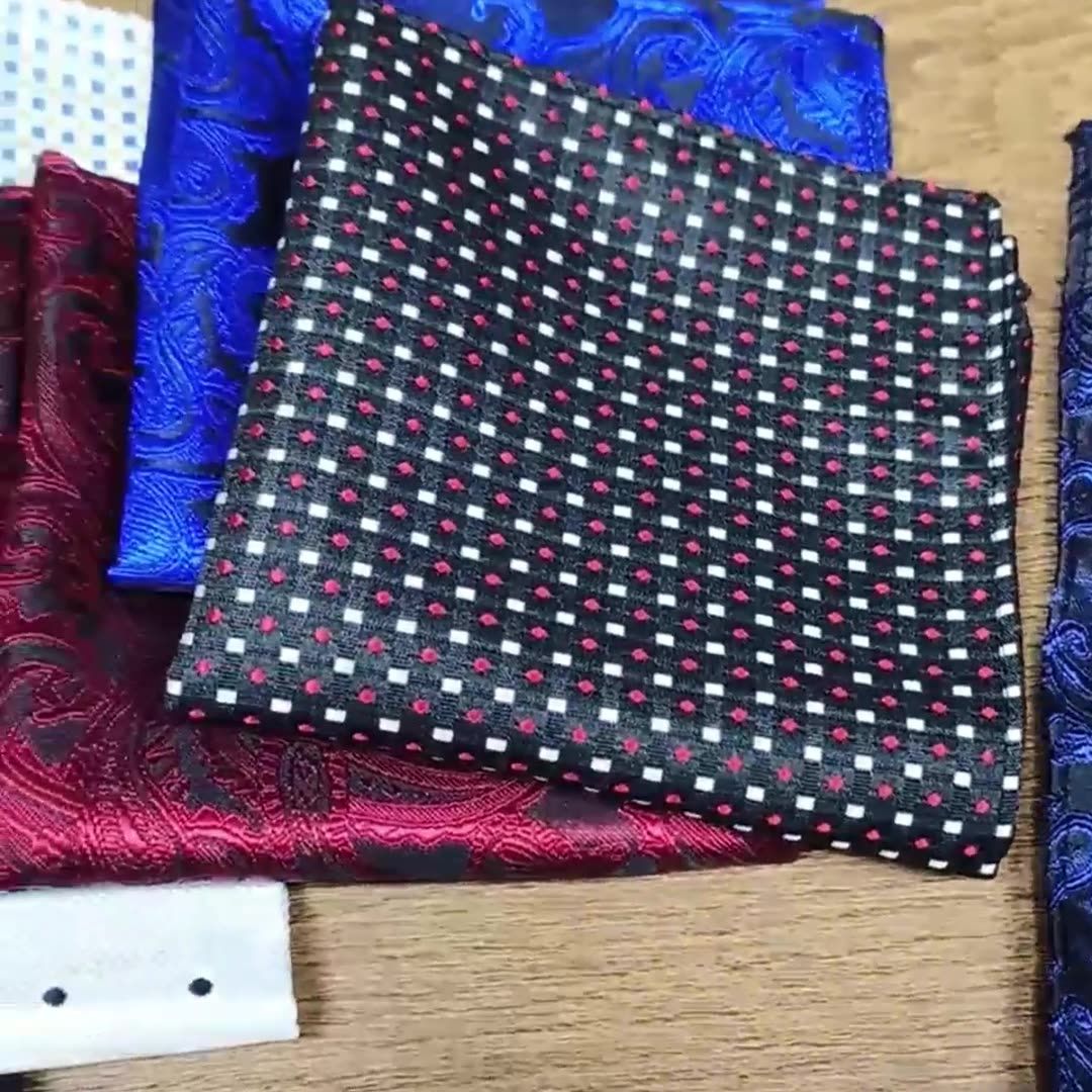 Men's suit pocket towel Business banquet dress accessories small square towel Fashion British European handkerchief