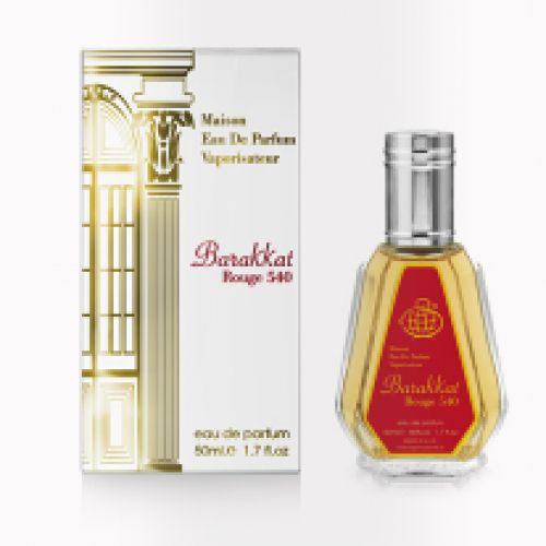 Fragrance World Barakkat Rouge 540 unisex Long Lasting Perfume - 50ml - White