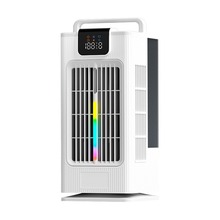 Cross border ice and fog air conditioning fan, household bedroom small bladeless fan, intelligent shaking head, water humidification, kitchen cold fog fan