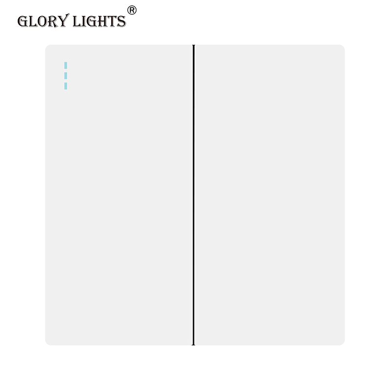 Glory Electric 2-Way Switches, 1/2/3/4 Gang - White