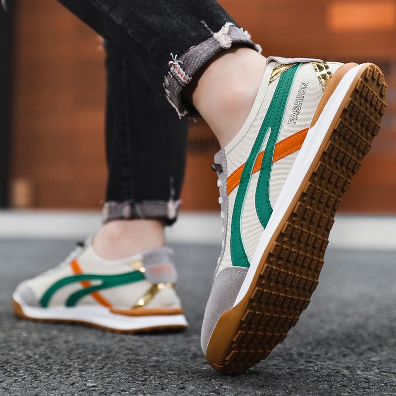 Men's Korean Style Retro Sneakers - New Breathable & Lightweight Casual Running Shoes