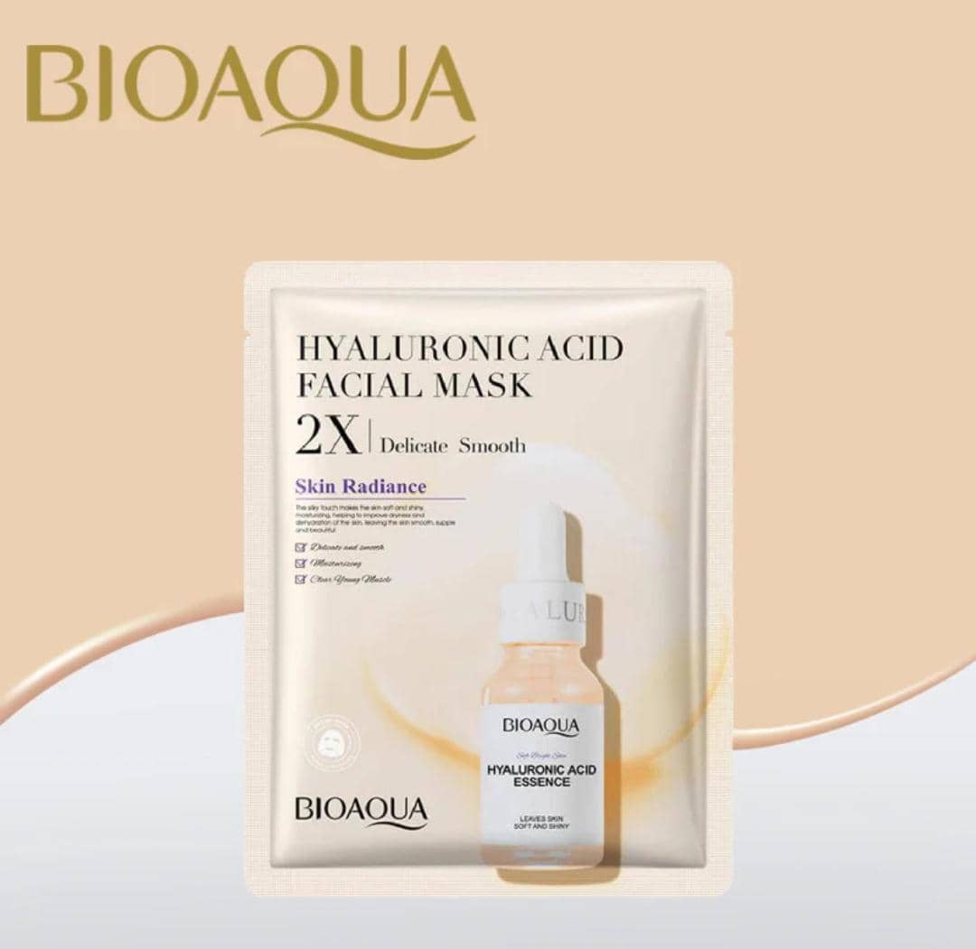 Centella Asiatica Collagen Facial Mask Moisturizing Hydrating Hyaluronic Acid Sheet Mask