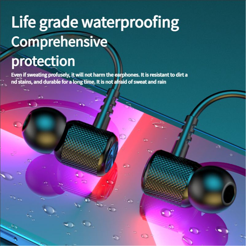 Carefully selected Bluetooth wireless earphones, neck-hanging sports dual-ear in-ear neck-hanging style, ultra-long standby battery life