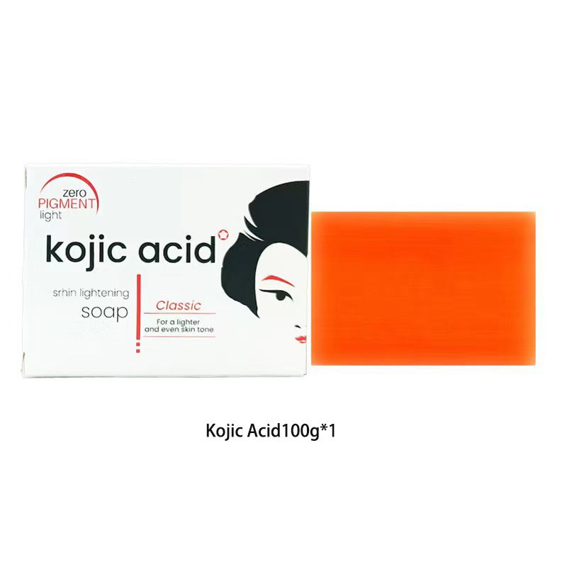 Kojie San Skin Lightening Soap Handmade Whitening Soap Bleaching Kojic Acid Glycerin Soap Deep Cleaning Brighten Skin