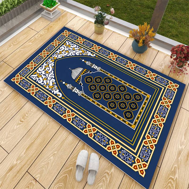 Persian carpet ，Bohemian carpet，Crystal velvet carpet，floor mat，Prayer blanket，CRRSHOP advanced Easy to clean ,carpet,large size 80*120cm,70*110cm,60*90cm,50*80cm,40*60cm