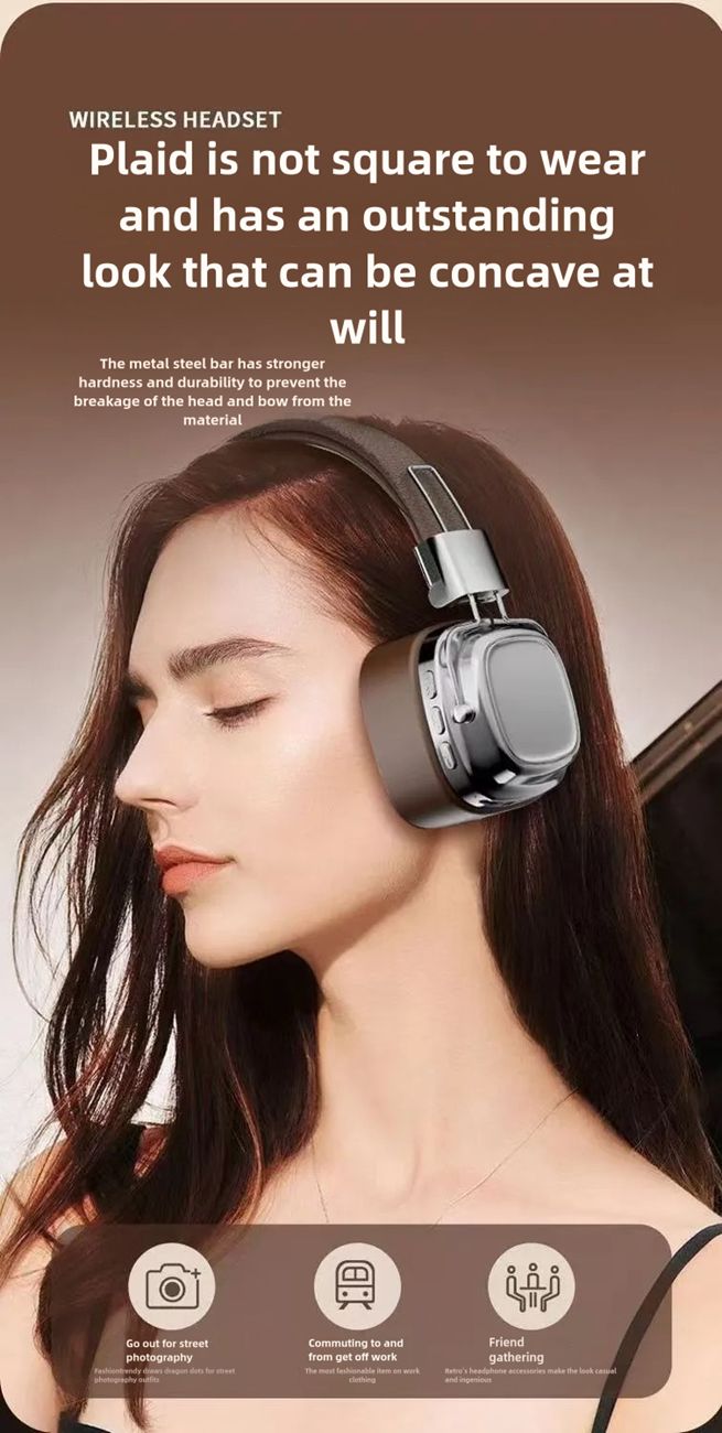Bone Conduction Headset Motorbike Motorcycle Headset Wireless Helmet Headphones with FM Radio Microphone Stick Micro