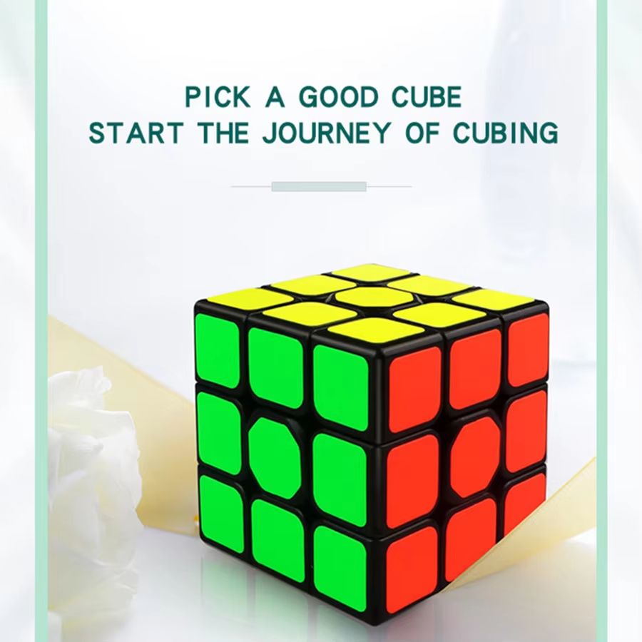 3x3x3 Magic Cube Black Professional 3x3 Cube Speed Puzzle ​Professional Cubo Magico Educational Toys For Kids Gift