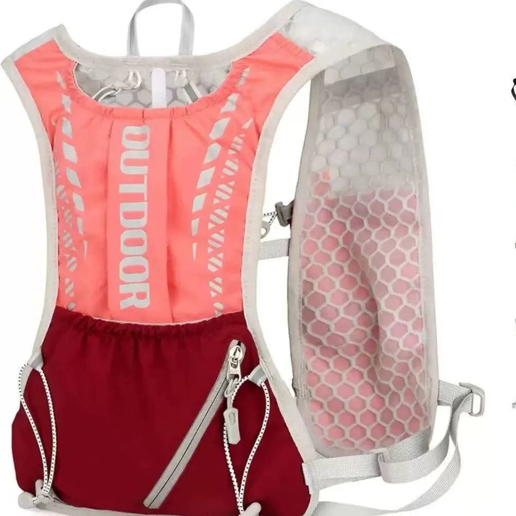 Lightweight Hydration Hiking Backpack, Portable Outdoor Daypack for Running, Cycling, Marathon, Trekking and Camping
