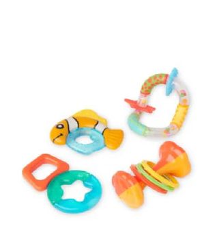 Baby Safari Rattle Set 4 Toys 