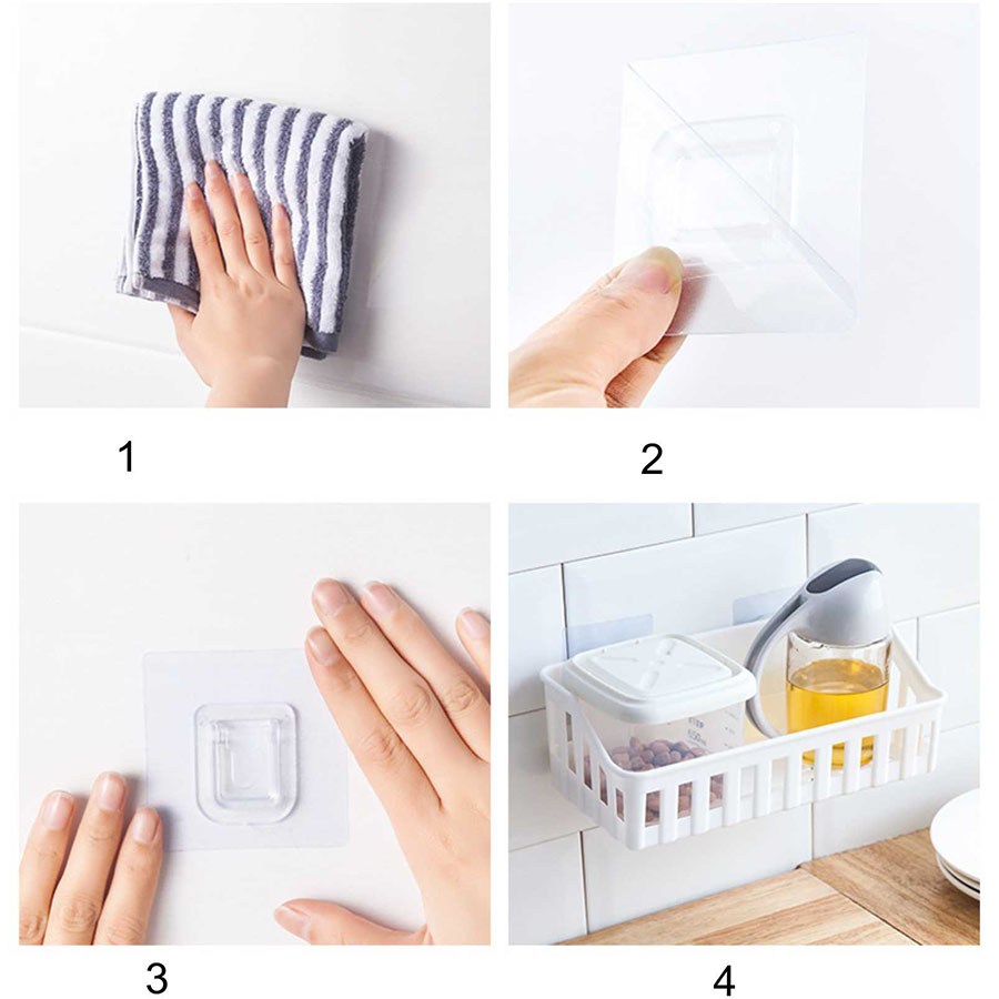 Hangable Storage Basket Bathroom Hanging Baskets Household Plastic Kitchen Bathroom Shower Storage Wall Hanging Basket