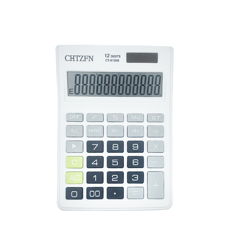 Professional Scientific Calculator LCD Display 12 Digits Electronic Calculator Multifunction Office Tool CT-X120B
