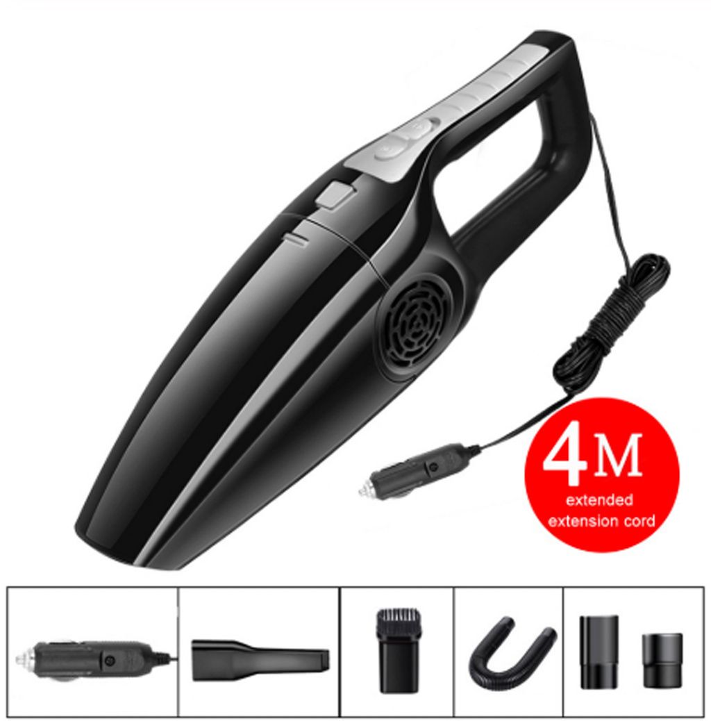 120W 3600mbar Car Vacuum Cleaner High Suction For Car Wet And Dry dual-use Vacuum Cleaner Handheld 12V Mini Car Vacuum Cleaner