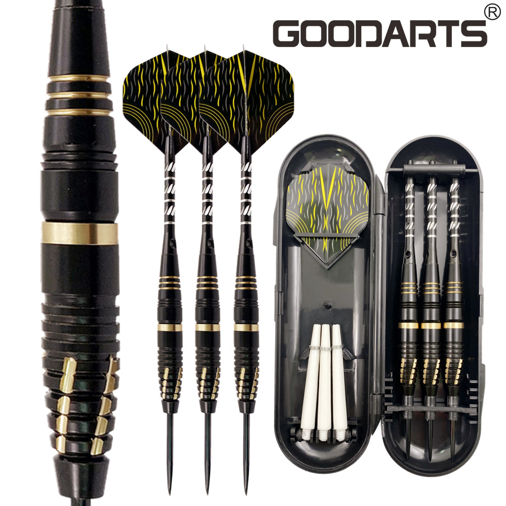 32239026 3Pcs/Set Outdoor Professional Hard Needle Tip Darts 3 Dart Dart Flights Entertainment Black