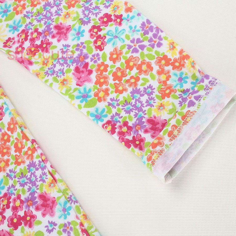 Girls Leggings Printing Flower Legging Infantil Para Menina Toddler Classic Leggings 2-14y Baby Girl Pencil Pants Kids Trousers
