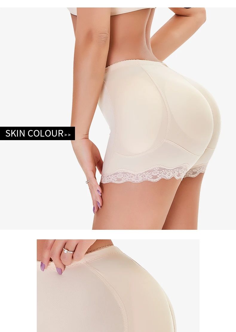 Women Butt Lifter Panty Fake Buttock Body Shaper Padded Underwear Lady Lift Bum High Waist Tummy Control Hip Panties