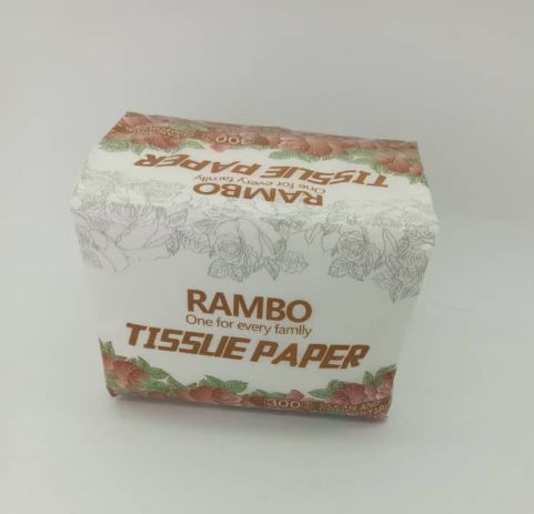 300pcs Rambo Tissue Paper one For Every Family 