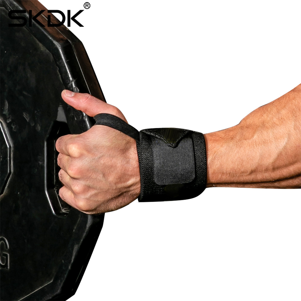HS010 1 Pcs Adjustable Bandages Weightlifting Wristbands Wrist Protector Brace Professional Sports