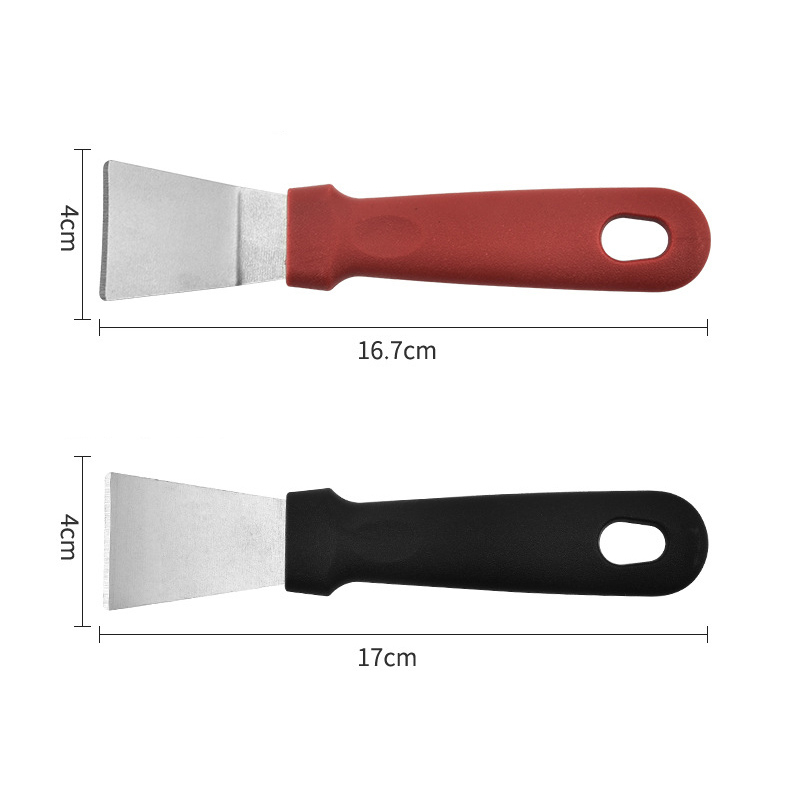 CC-1953 Multipurpose Kitchen Cleaning Spatula, Kitchen Cleaning Shovel Refrigerator defrosting Shovel, Stainless Steel Oil Fume Removal ice Shovel,Clean Stubborn Dirt Spatula
