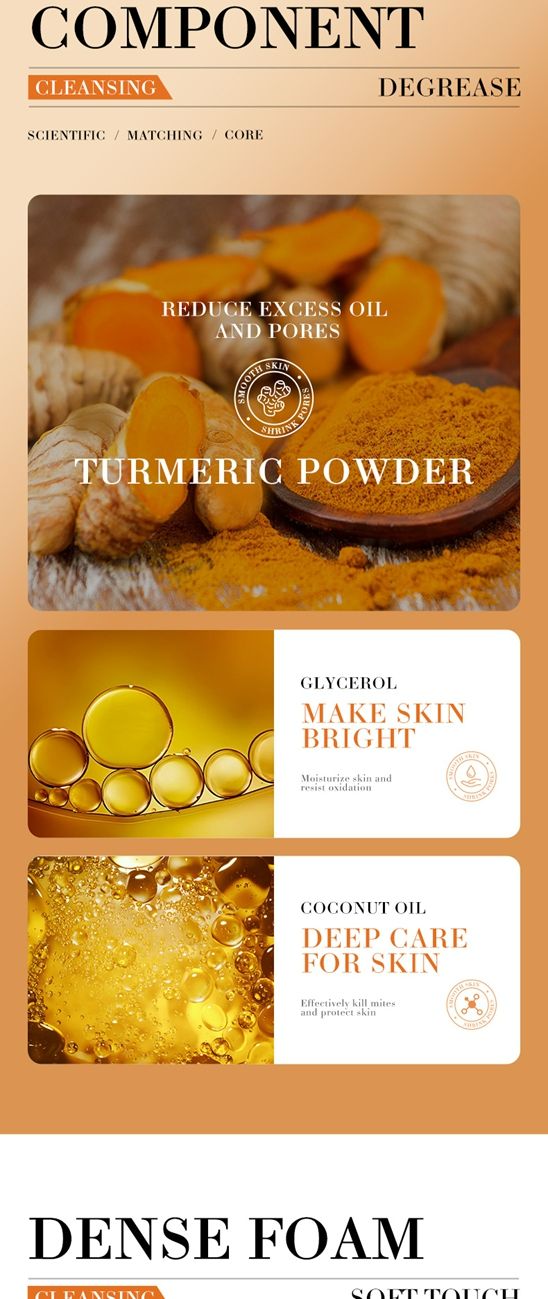 SADOER Turmeric Soap Handmade Soap,Bath Soap,Cleansing Body General Soap,Turmeric Soap BAR