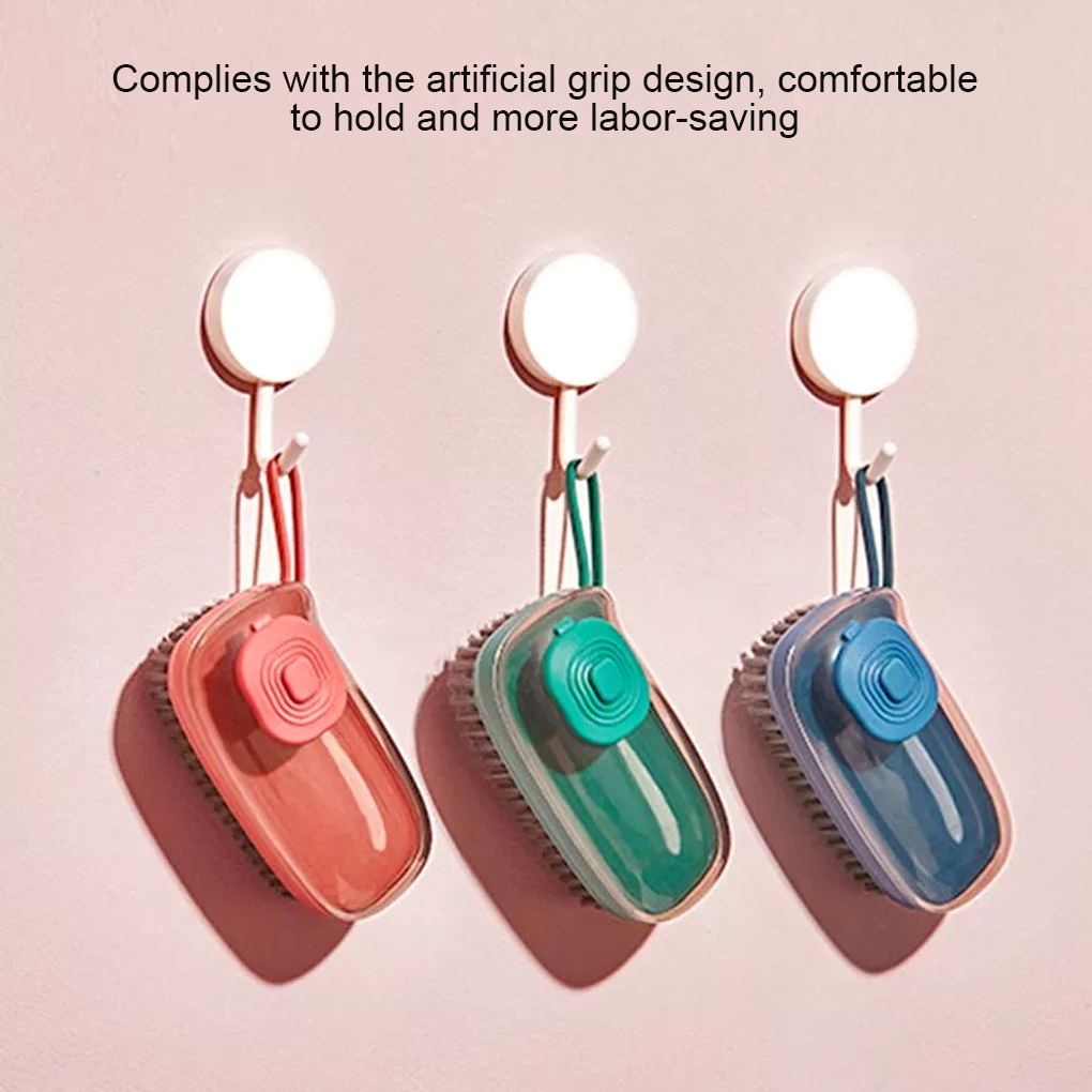 Shoes Brush Plastic Dispensing Clothes Cleaning Brush Household Laundry Washing Tool Household Clean Brush
