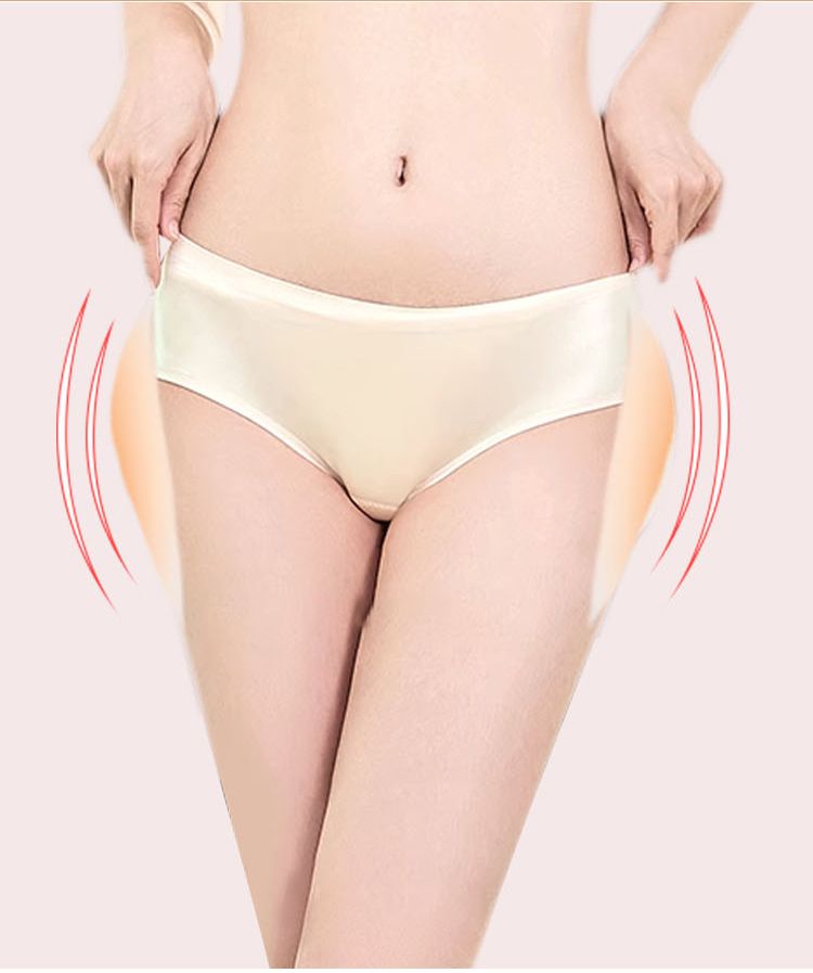 Self-adhesive silicone hip padding with water drop shape. Slimming and showing a thin waist, highlighting the waist-hip ratio. Hip padding for thickening and shaping.