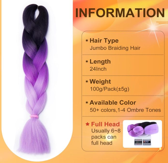 OBAASIMA STRANDS RANGE OF HOT STYLISH COLORS 0S BRAID BY27, CY44, BY41, BY24, CY45, BY55, BY60, CY33
