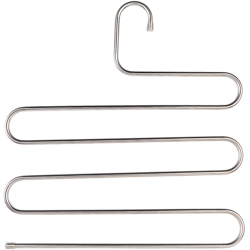 5 Layers MultiFunctional Pants Hanger Rack Trousers Rack Storage Hangers Cloth Rack Wardrobe Clothes Hanger Organizer