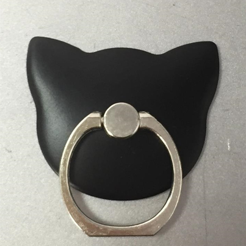 Mobile phone ring buckle bracket fashion cat head bracket