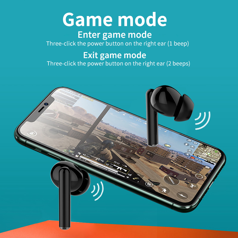 Wireless Earphones IPRO K1Pro Sports In-Ear TWS Earbuds HD Stereo For Xiaomi fone auriculares Headphone Black