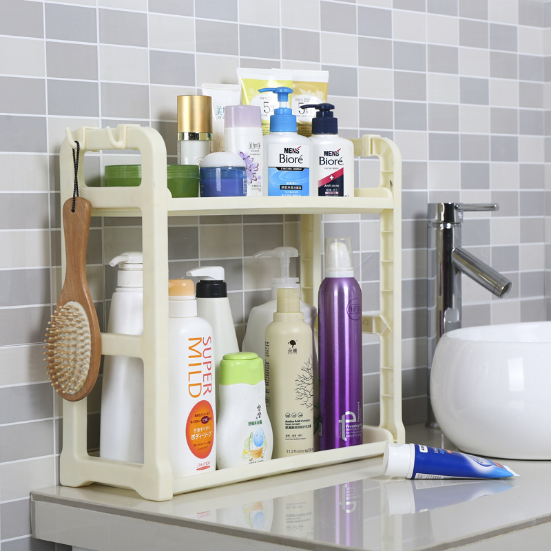 Multipurpose Plastic Shelf Seasoning Rack Shelves Kitchen Storage Rack