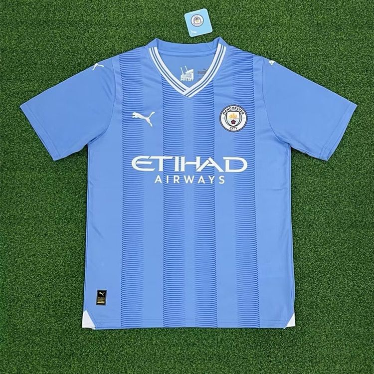  MANCHESTER CITY Soccer Jersey Uniforms Set Football Jersey Men's Team Club Football Jersey Home and Away