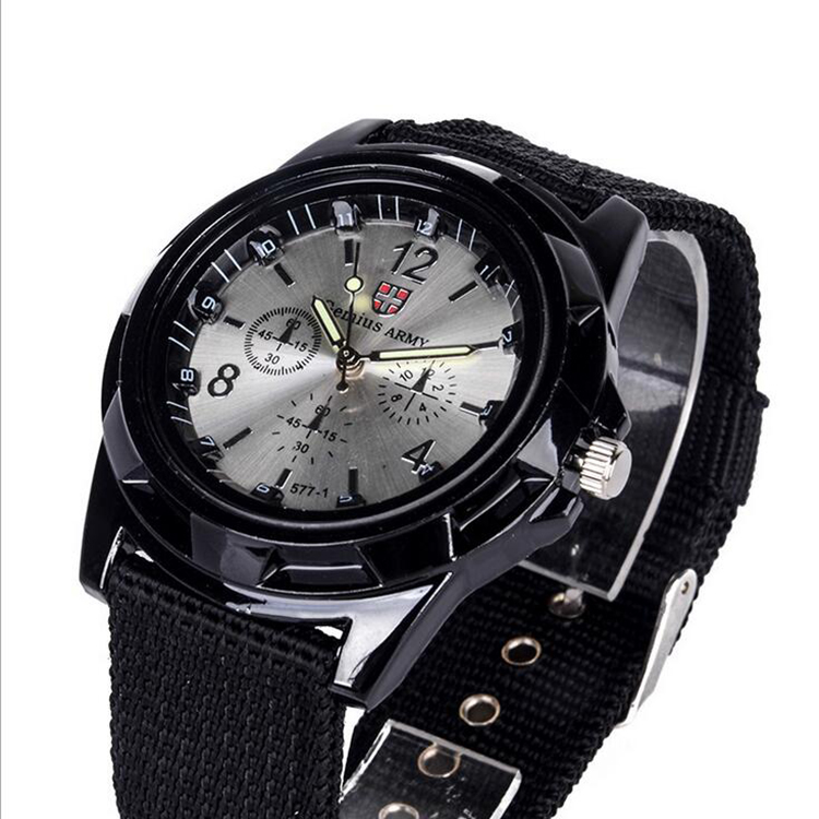 Military Watch Land Air Force Outdoor Sports Watches Army Men's wristwatch Swiss Braided watchband