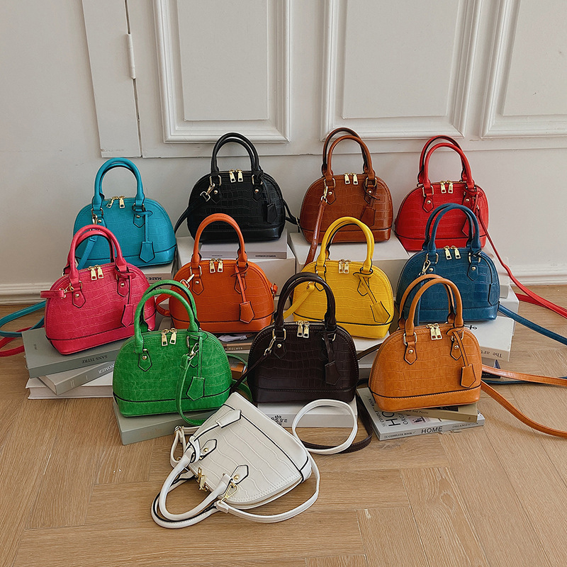2234 Pu Leather Women Shell Bag Hand Fashion Ladies Handbags