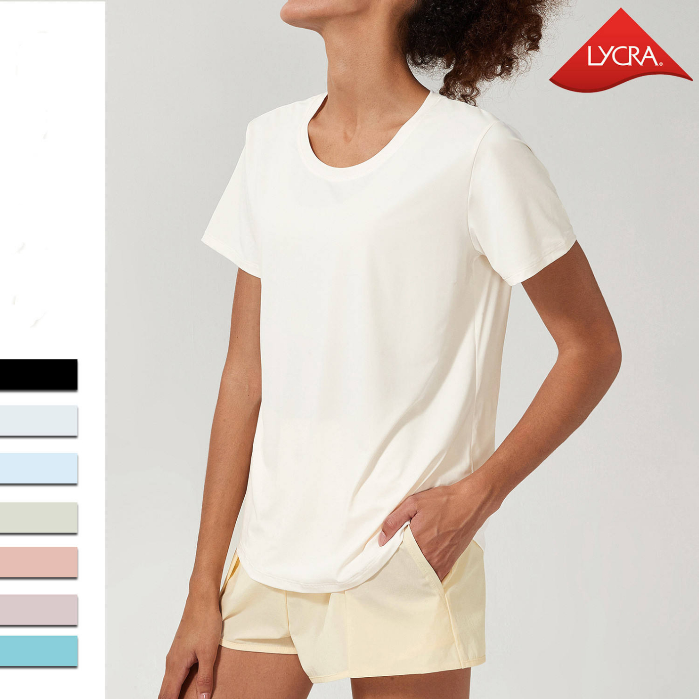 C200 Loose Fit Nude LuLu Yoga Top Sport T Shirt Quick Dry Stretch Women Gym Fitness T-shirt