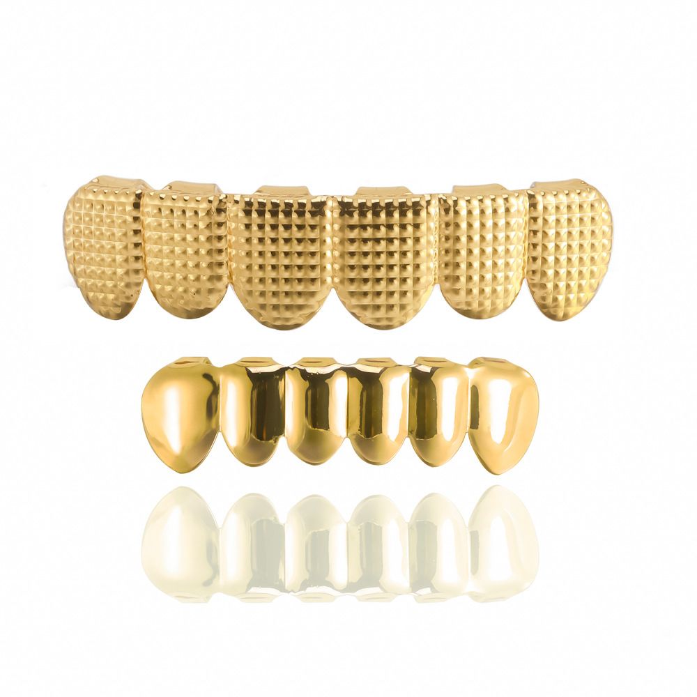 Premium Custom Fit Gold/Silver/Rose Gold Grillz - Hip Hop Style Teeth Jewelry & Fashion Accessory gold teeth silver teeth gold grillz silver grillz