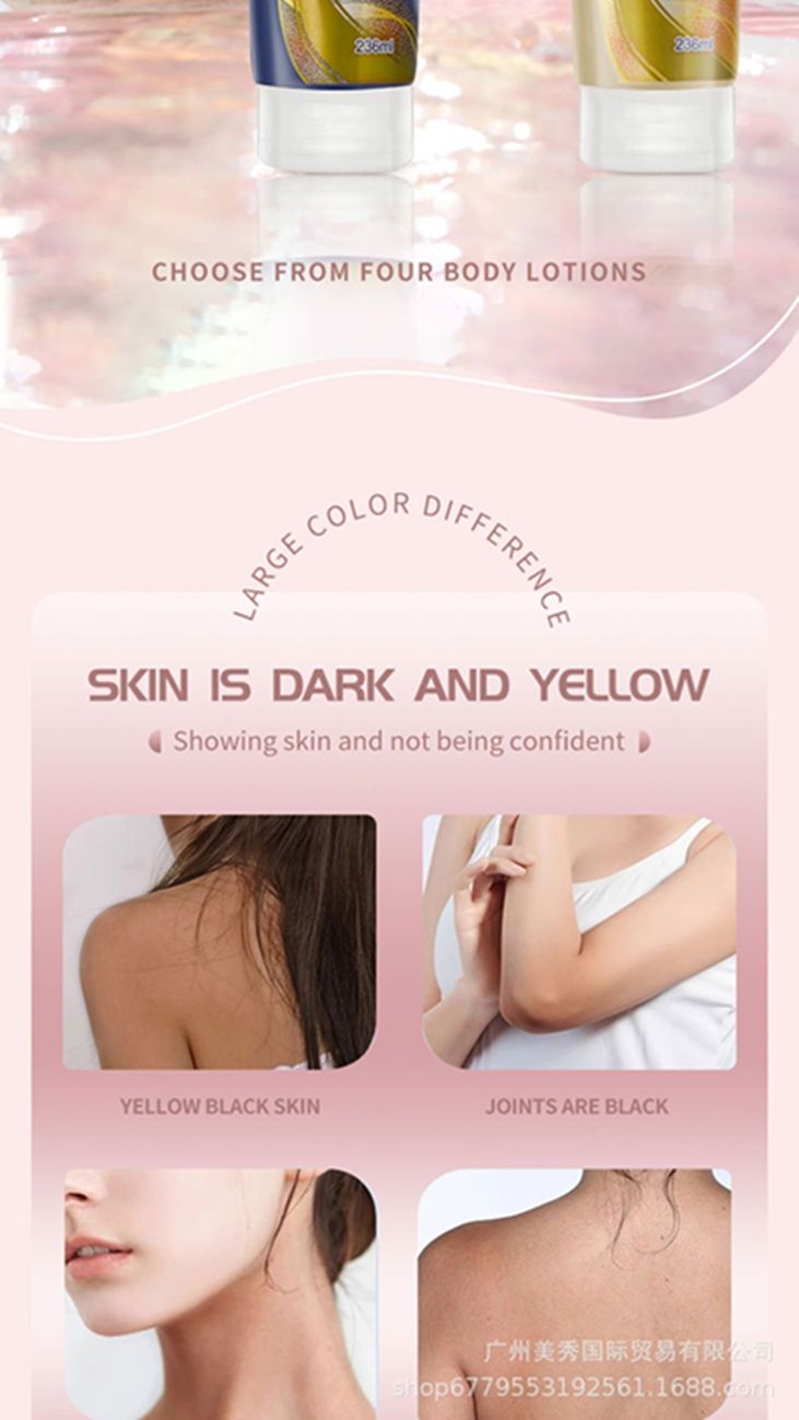 Cross border platform foreign trade exclusive fragrance moisturizing body lotion refreshing oil control brightening skin tone moisturizing body lotion
