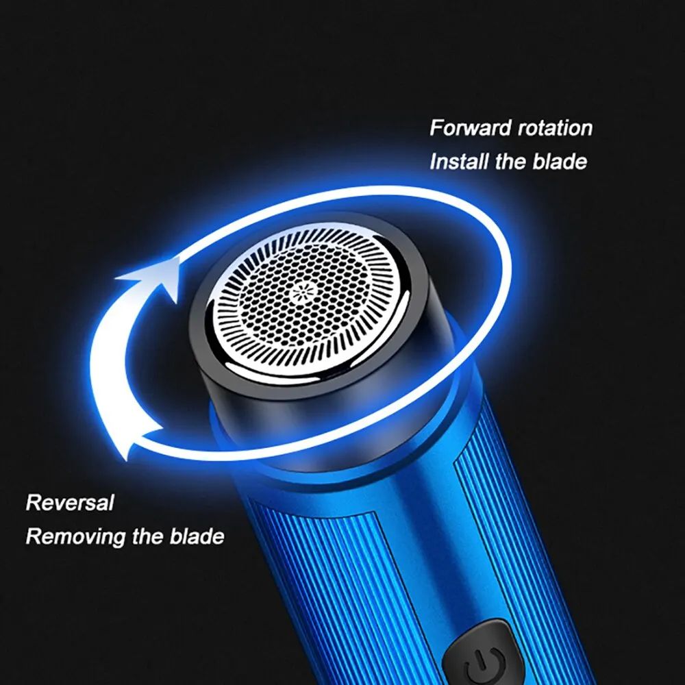 JLL028 Mini Electric Shaver For Men Automatic Razor Trimmer Car ...