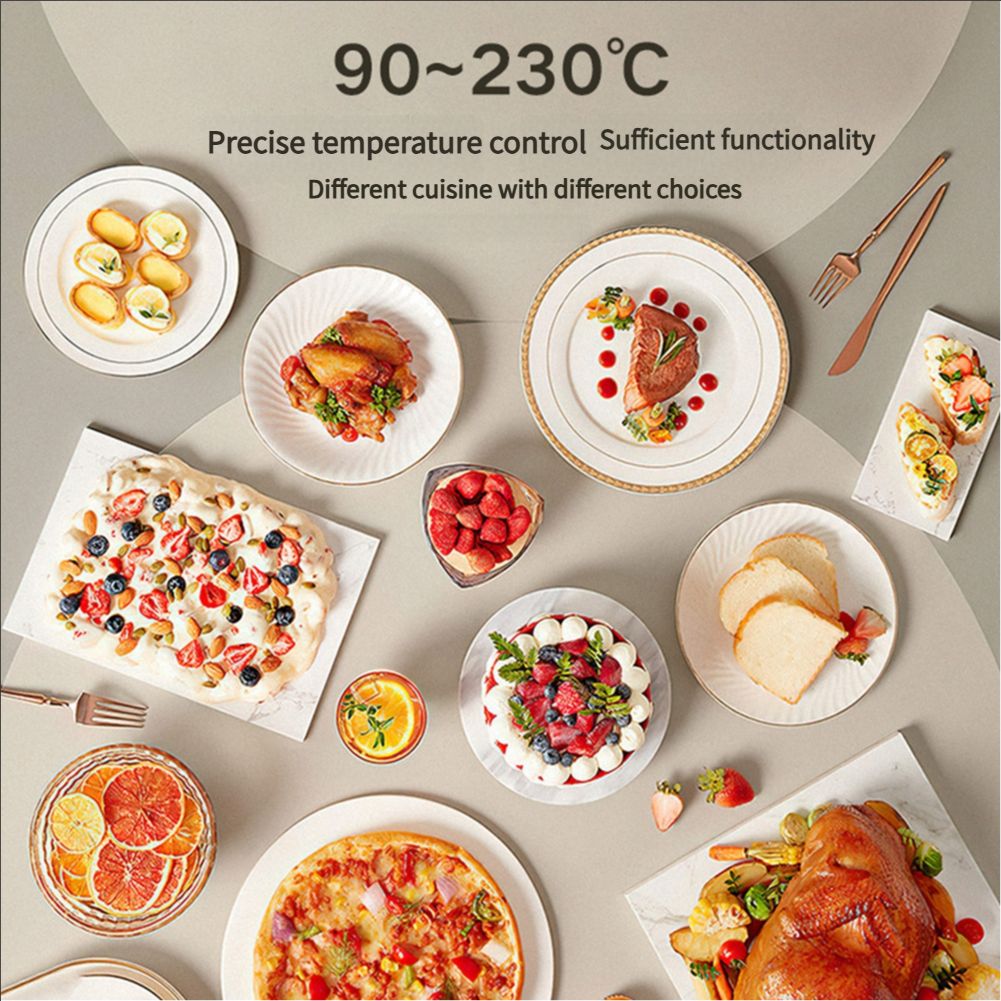 8-Slice Extra Wide Convection Toaster Oven, Fits 9"x13" Oven Pans and 12" Pizza, Bake, Toast, Broil, and Keep Warm Functions, Countertop Compact Design 