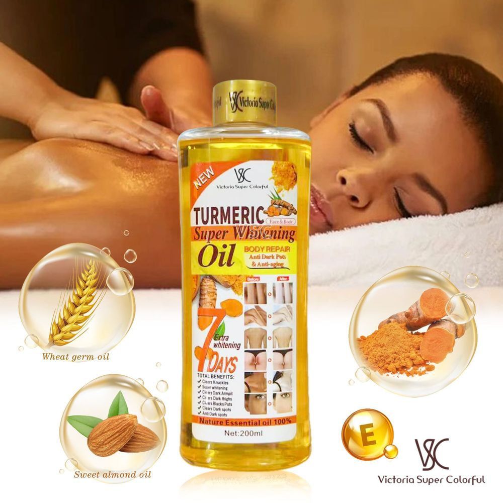 Turmeric Essential Oil Facial Body Massage Moisturizing Diffuser Aromatherapy Face Body Care Smoothing Body face Skin Care