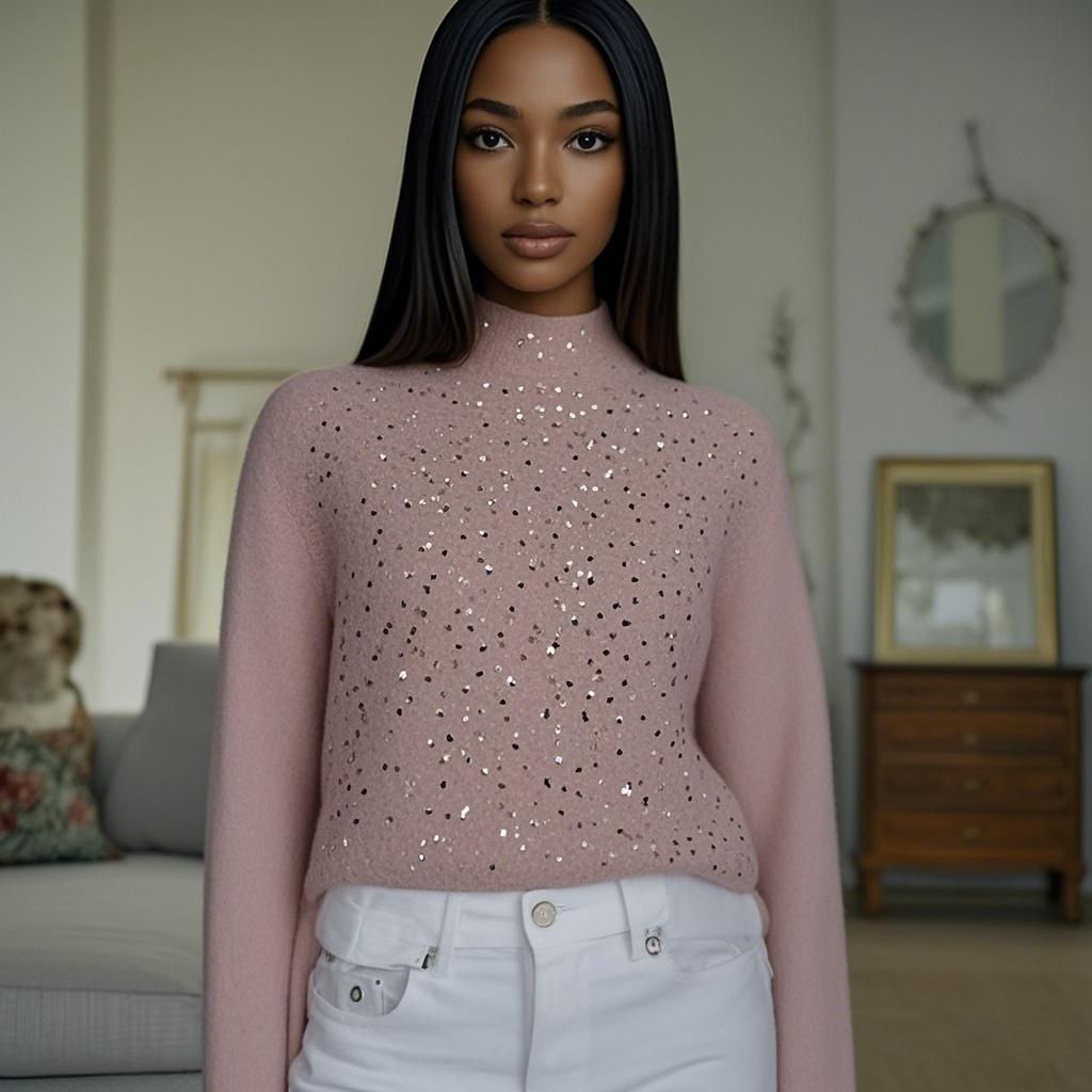 Wool knit Sweater Women's Sweater