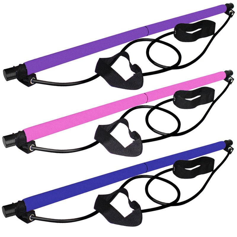 
Yoga equipment, Pilates sticks, fitness exercises, home use, women's foot pedals, slimming and stretching devices, elastic bands, weight loss and stretching ropes