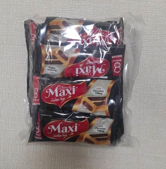 choco Maxi cookie bar with chocolate filling 20g