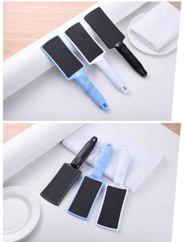 Dead Skin Remover Brush Foot Rubbing Exfoliating Clean Tool Foot Care Pedicure Accessories Black 600Pcs/Box